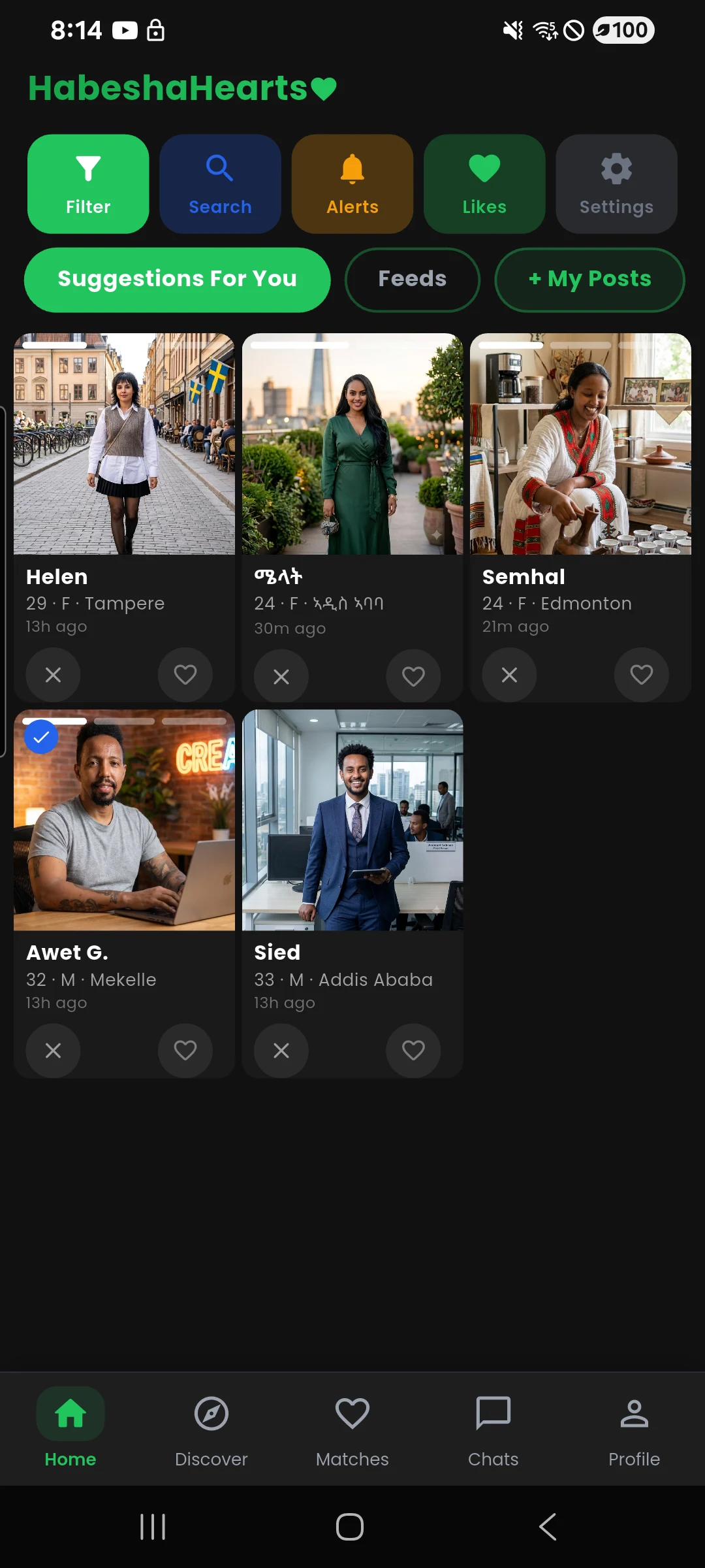 Habesha-dating App screenshot